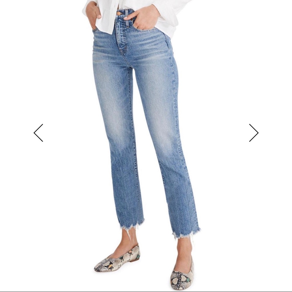 Madewell Perfect Vintage crop jeans size 29
